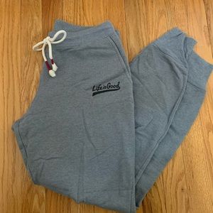 Life Is Good joggers/sweats